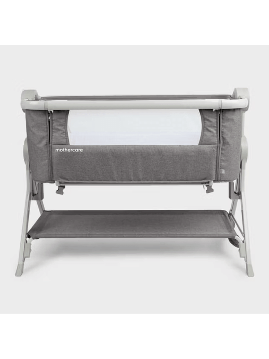 Mothercare Bedside Baby Crib-Grey Mothercare Mama's Joy