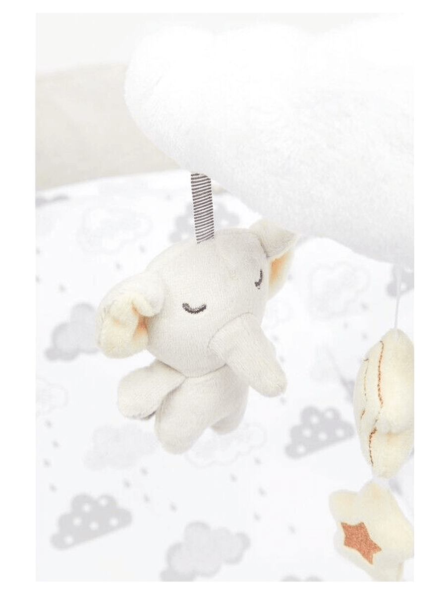 Mothercare Grey Cloud Wooden Baby Rocker Swing Suitable Approx. up to 9 months Mothercare Mama's Joy