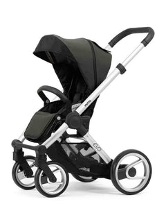 Mutsy Evo Bold Stroller Silver Chassis/ Black Seat Mutsy Mama's Joy