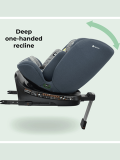 My Babiie 360 Spin Group 0+/1/2/3 i-Size Isofix Car Seat - Charcoal My Babiie Mama's Joy