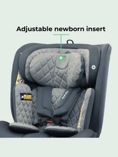 My Babiie 360 Spin Group 0+/1/2/3 i-Size Isofix Car Seat - Charcoal My Babiie Mama's Joy