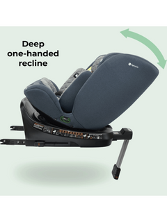 My Babiie 360 Spin Group 0+/1/2/3 i-Size Isofix Car Seat - Charcoal My Babiie Mama's Joy