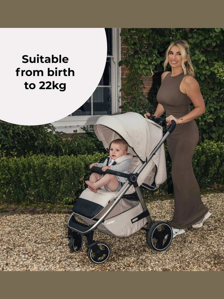 My Babiie MB160 Billie Faiers Oatmeal Baby Pushchair/Stroller My Babiie Mama's Joy