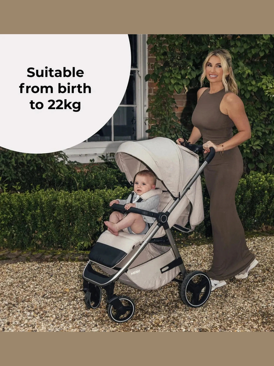 My Babiie MB160 Billie Faiers Oatmeal Baby Pushchair/Stroller My Babiie Mama's Joy