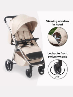 My Babiie MB160 Billie Faiers Oatmeal Baby Pushchair/Stroller My Babiie Mama's Joy