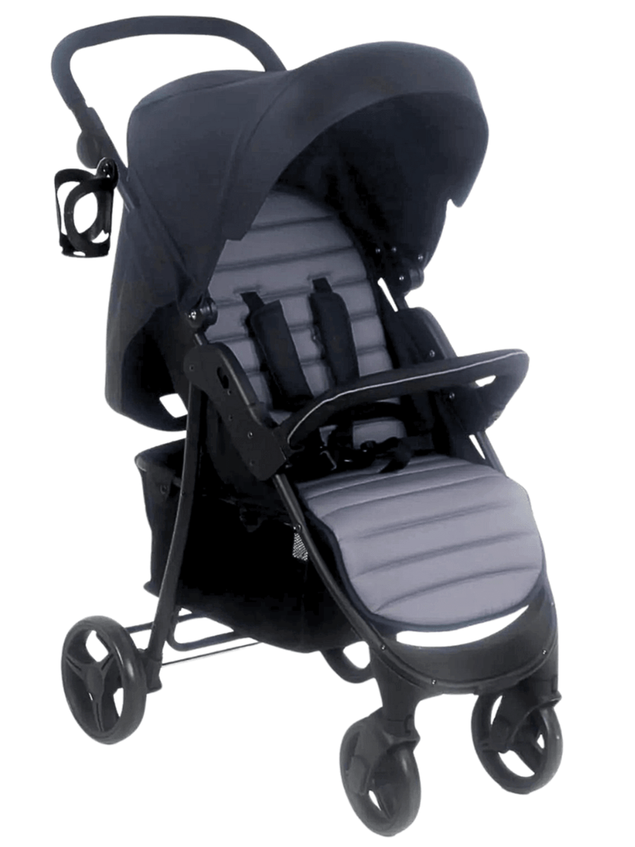 My Babiie MB30 Pushchair Stroller – from Birth to 4 Years 22kg Black & Grey My Babiie Mama's Joy