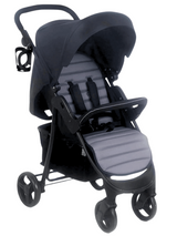 My Babiie MB30 Pushchair Stroller – from Birth to 4 Years 22kg Black & Grey My Babiie Mama's Joy