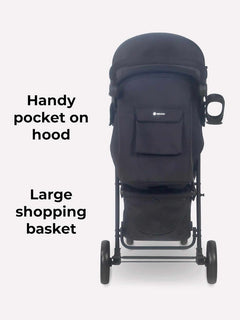 My Babiie MB30 Pushchair Stroller – from Birth to 4 Years 22kg Black & Grey My Babiie Mama's Joy