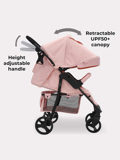My Babiie MB30 Stroller - Pink Leopard My Babiie Mama's Joy