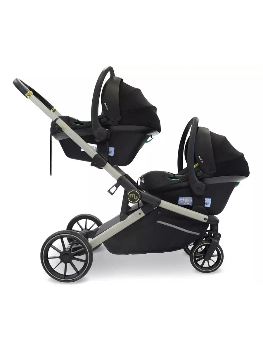 My Babiie MB33 Tandem Double Pushchair - Ivory My Babiie Mama's Joy