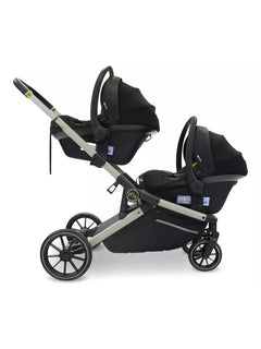 My Babiie MB33 Tandem Double Pushchair - Ivory My Babiie Mama's Joy