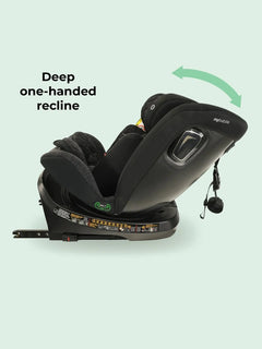My Babiie MBCSSPINTT i-Size 40-150cm Spin Car Seat - Black Melange My Babiie Mama's Joy