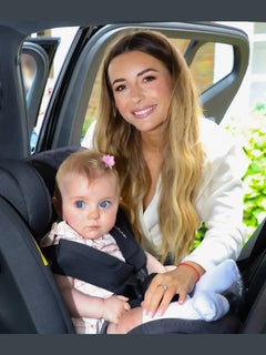 My Babiie MBCSSPINTT i-Size 40-150cm Spin Car Seat - Black Melange My Babiie Mama's Joy