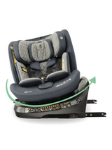 My Babiie MBCSSPINTTCH i-Size 40-150cm Top Tether Spin Car Seat Slate Blue My Babiie Mama's Joy
