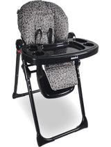 My Babiie MBHC8 Premium Highchair Adjustable 3 Recline Positions 6 Height Black MyBabiie Mama's Joy