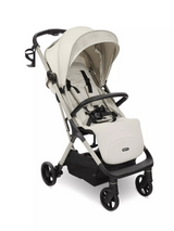 My Babiie MBX7 Ivory Compact Stroller – Lightweight, Auto-Fold, Birth to 22kg My Babiie Mama's Joy