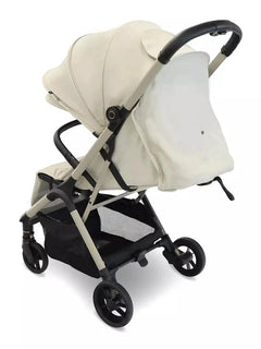 My Babiie MBX7 Ivory Compact Stroller – Lightweight, Auto-Fold, Birth to 22kg My Babiie Mama's Joy