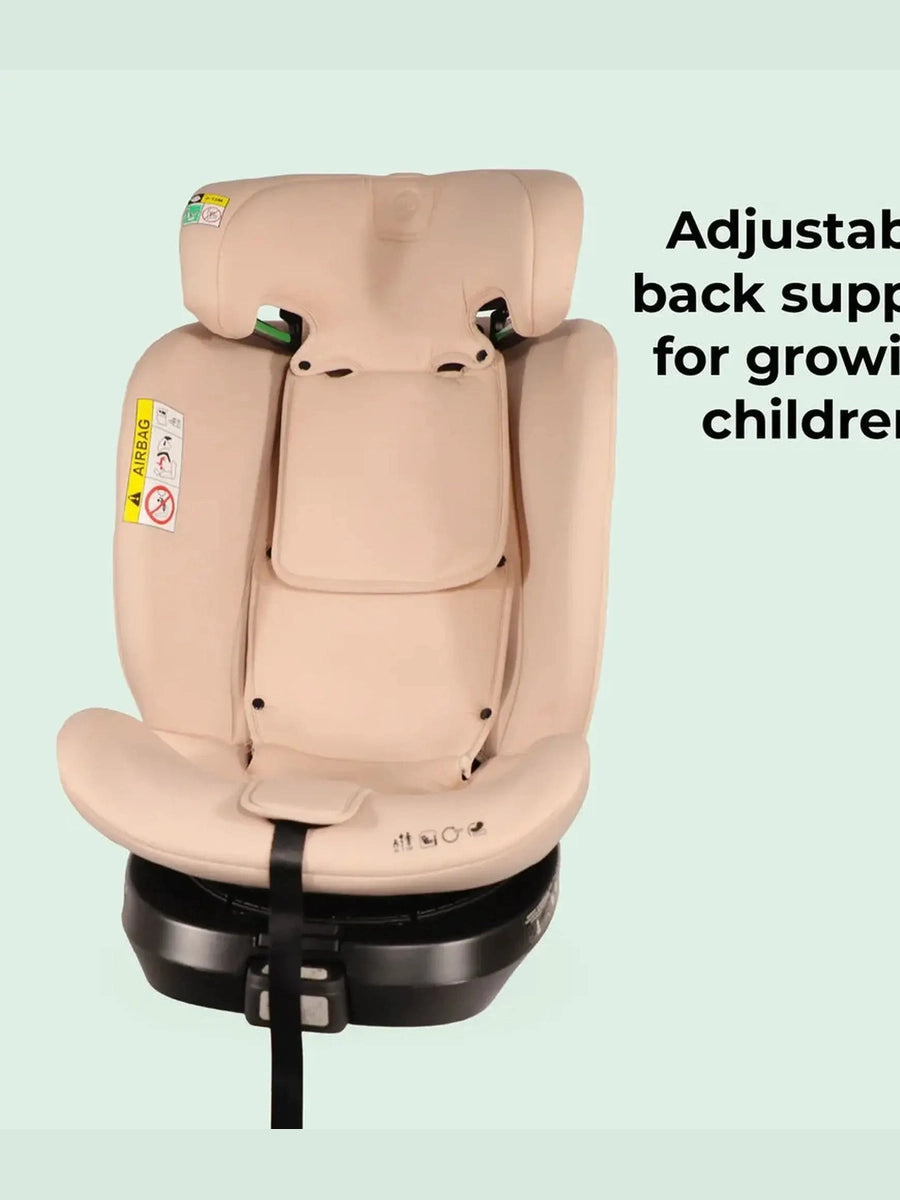 My Babiie Spin i-Size Car Seat - Pink Polka MBCSSPINSFPP My Babiie Mama's Joy