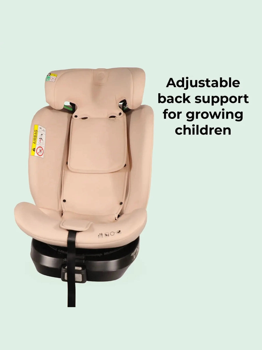 My Babiie Spin i-Size Car Seat - Pink Polka MBCSSPINSFPP My Babiie Mama's Joy