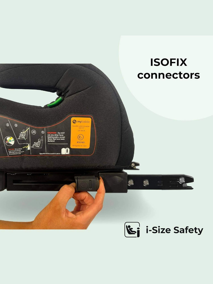 My Babiie i-Size Booster Seat - ISOFIX, 125-150cm Group 3, 6 to 12 Years Approx. My Babiie Mama's Joy
