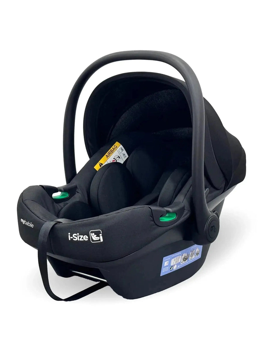 My Babiie i-Size Infant Carrier Car Seat Black My Babiie Mama's Joy