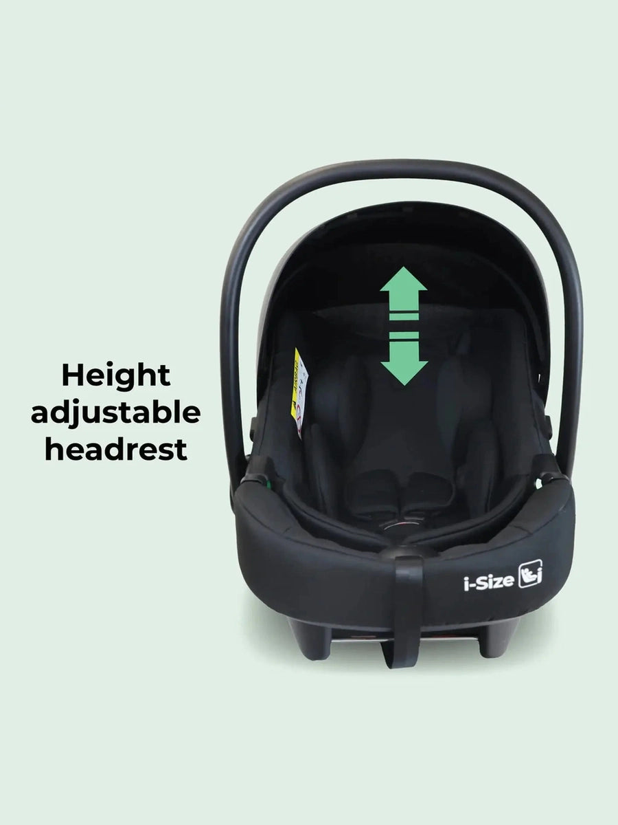 My Babiie i-Size Infant Carrier Car Seat Black My Babiie Mama's Joy