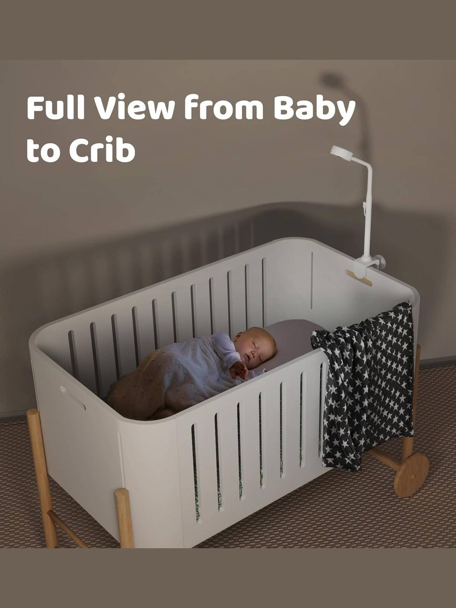 NETVUE Peekababy Baby Camera – Smart Monitor with Sleep Analysis, 4-in-1 Crib Mount & Night Vision Netvue Mama's Joy