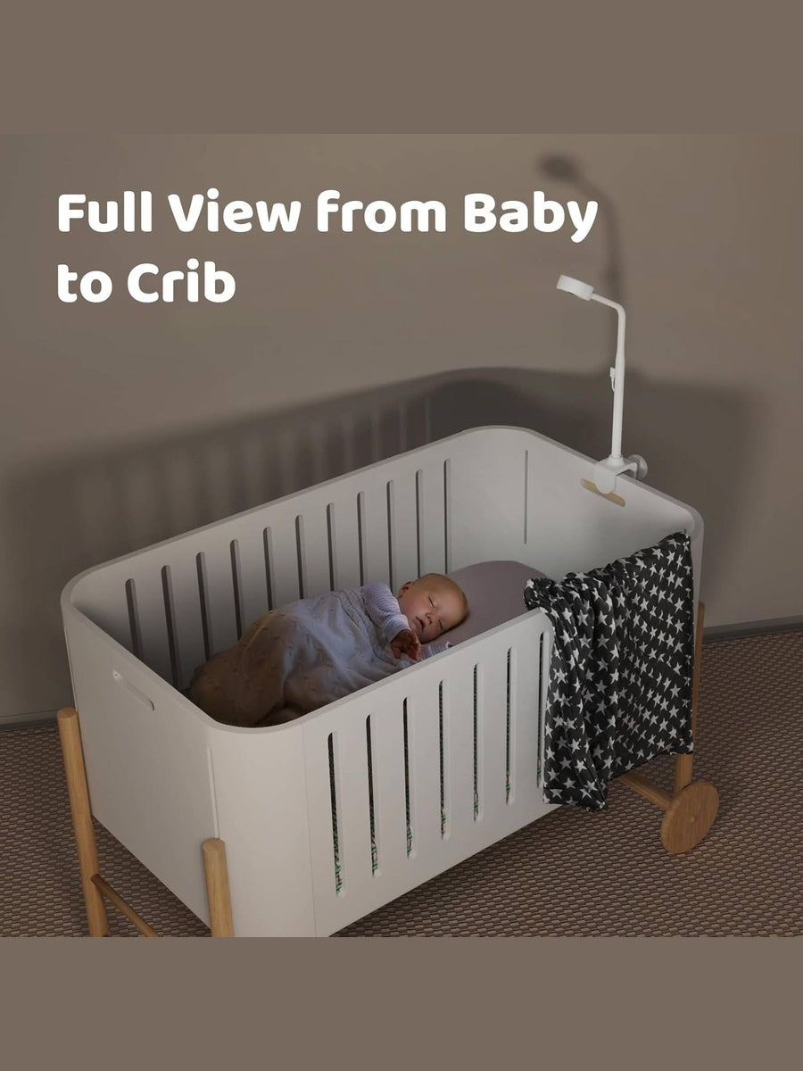 NETVUE Peekababy Baby Camera – Smart Monitor with Sleep Analysis, 4-in-1 Crib Mount & Night Vision Netvue Mama's Joy