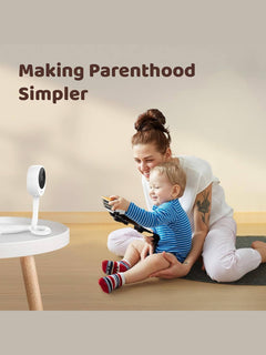 NETVUE Peekababy Baby Camera – Smart Monitor with Sleep Analysis, 4-in-1 Crib Mount & Night Vision Netvue Mama's Joy
