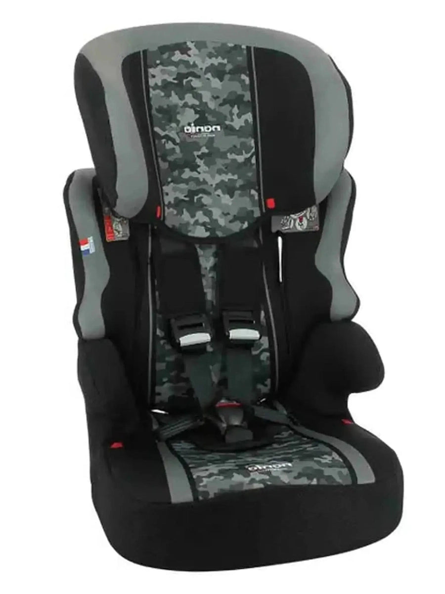 Nania Beline Car Seat Group 123 High Back Booster Stone Camo Nania Mama's Joy