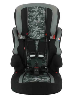Nania Beline Car Seat Group 123 High Back Booster Stone Camo Nania Mama's Joy