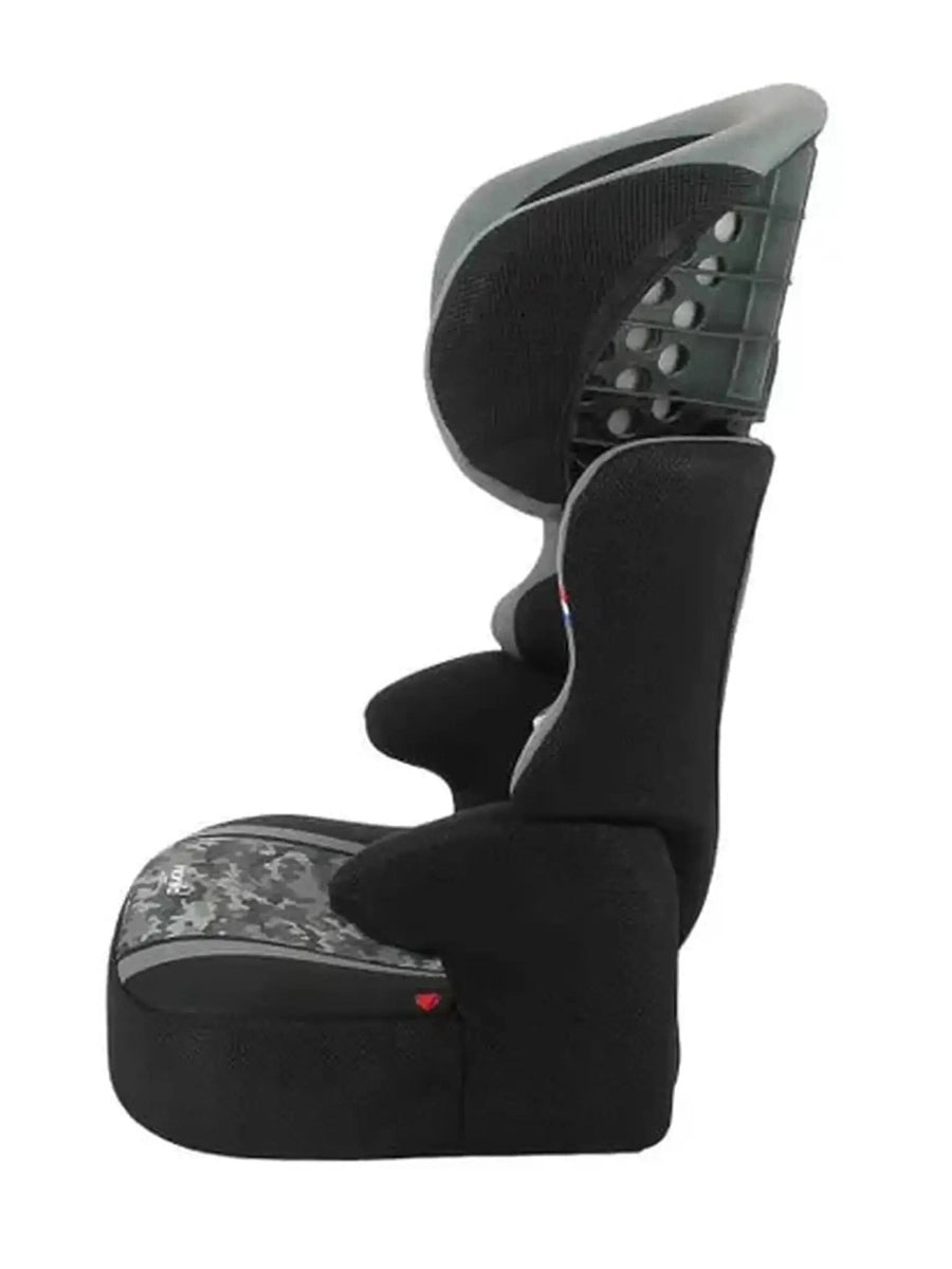 Nania Beline Car Seat Group 123 High Back Booster Stone Camo Nania Mama's Joy