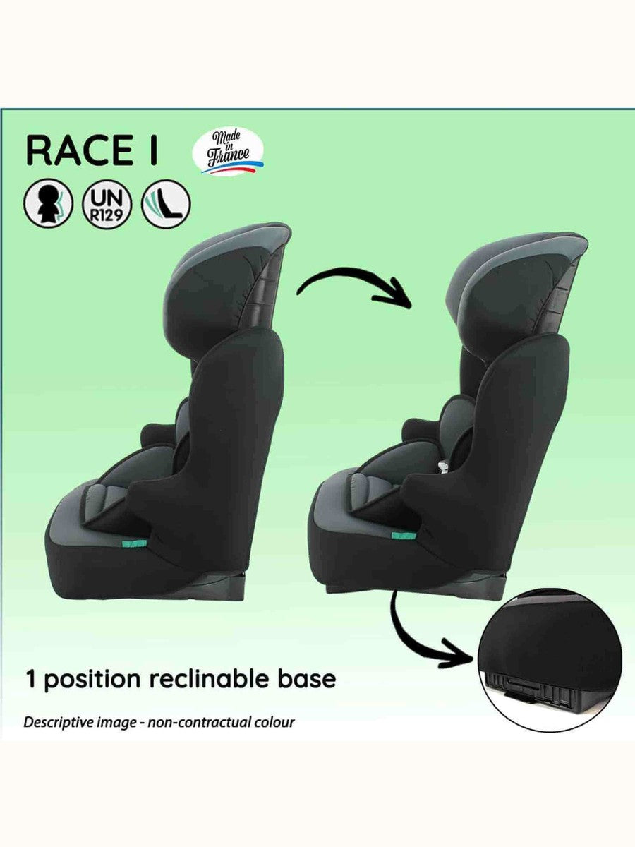 Nania Race I Car Seat I-size High Back Booster 76-140Cm Cat Skate Nania Mama's Joy