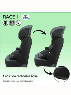 Nania Race I Car Seat I-size High Back Booster 76-140Cm Cat Skate Nania Mama's Joy