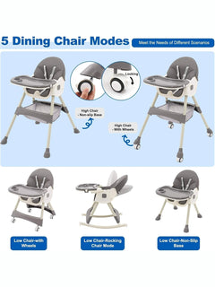 Nukdey 3in1 Convertible Baby High-Chair Nukdey Mama's Joy