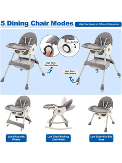 Nukdey 3in1 Convertible Baby High-Chair Nukdey Mama's Joy