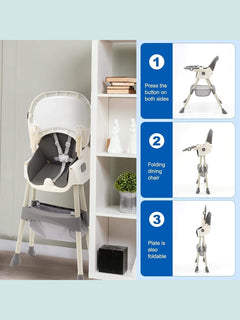 Nukdey 3in1 Convertible Baby High-Chair Nukdey Mama's Joy