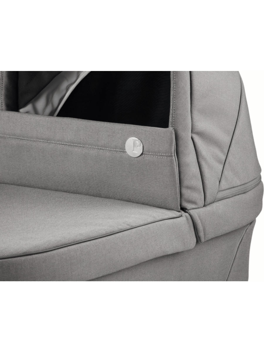 Peg Perego Culla Belvedere Baby Carrycot Mercury - Home Stand Carry Handle Grey Peg Perego Mama's Joy