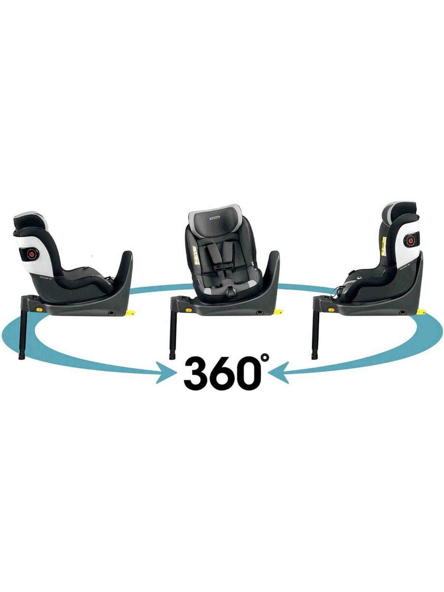 Peg Perego Primo Viaggio 360 Gr. 0+/1 i-Size Baby Infant ISOFIX Car Seat, Lunar Peg Perego Mama's Joy