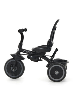 Puggle Easy Twist 6-in-1 Folding Trike with Parent Handle – Melange Grey Puggle Mama's Joy