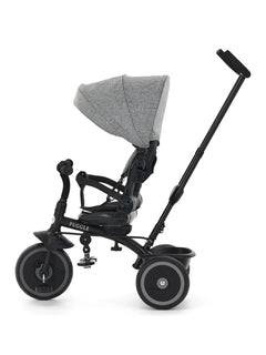 Puggle Easy Twist 6-in-1 Folding Trike with Parent Handle – Melange Grey Puggle Mama's Joy