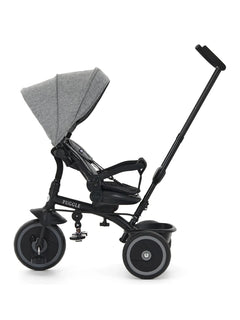 Puggle Easy Twist 6-in-1 Folding Trike with Parent Handle – Melange Grey Puggle Mama's Joy