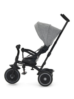 Puggle Easy Twist 6-in-1 Folding Trike with Parent Handle – Melange Grey Puggle Mama's Joy