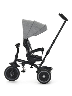 Puggle Easy Twist 6-in-1 Folding Trike with Parent Handle – Melange Grey Puggle Mama's Joy