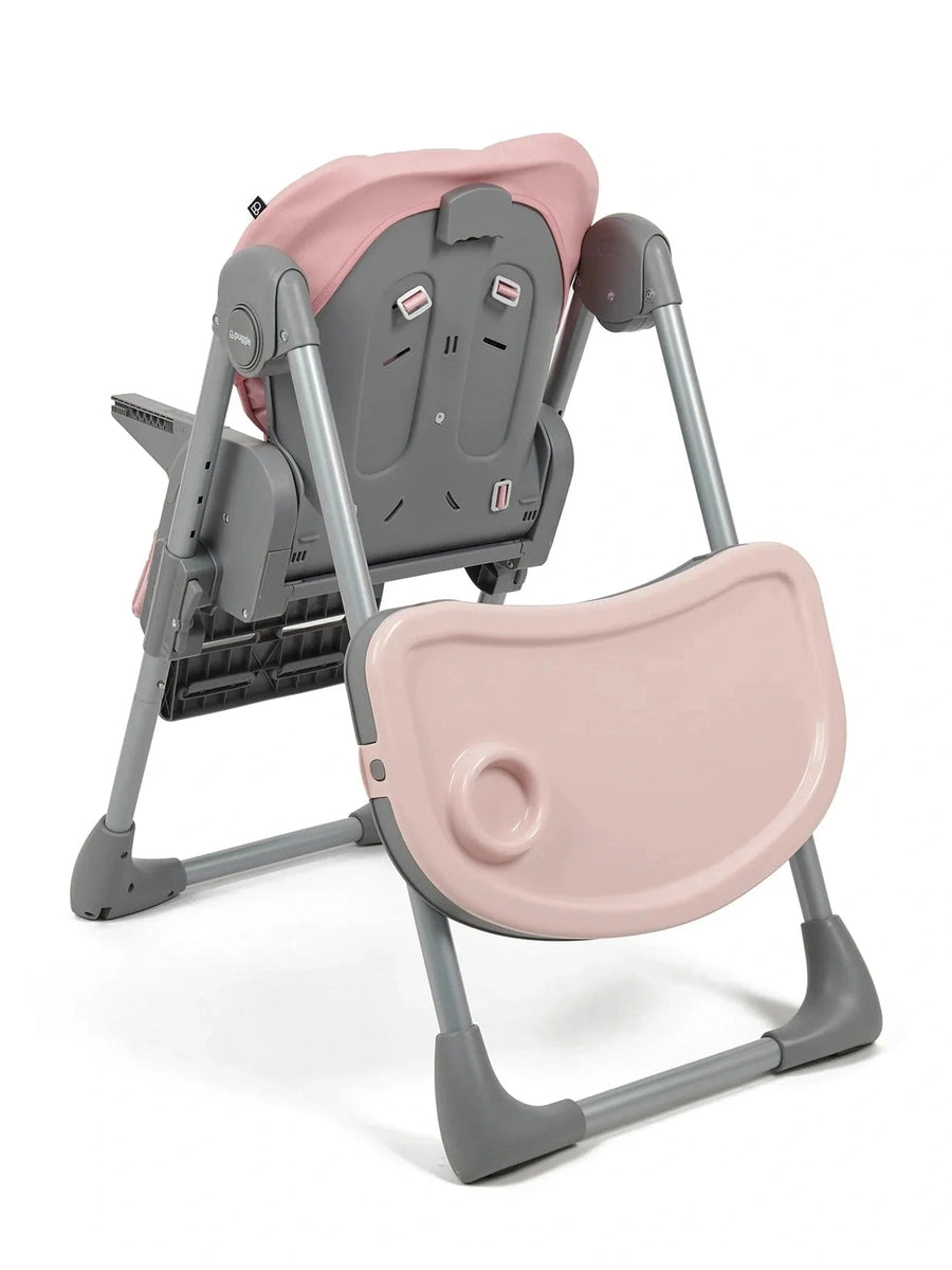 Puggle Foodie Eat & Play 9-in-1 Hi-Lo Highchair – Blush Pink Puggle Mama's Joy