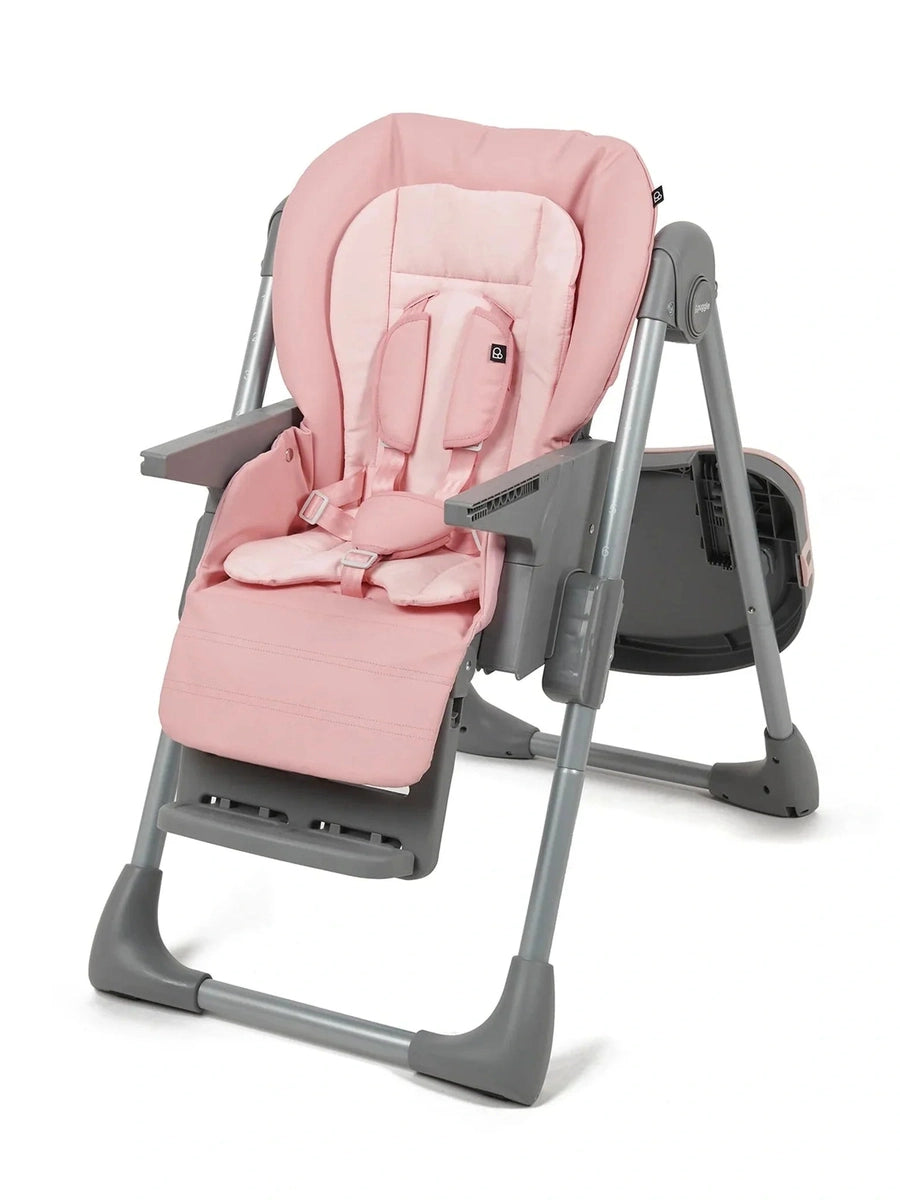 Puggle Foodie Eat & Play 9-in-1 Hi-Lo Highchair – Blush Pink Puggle Mama's Joy