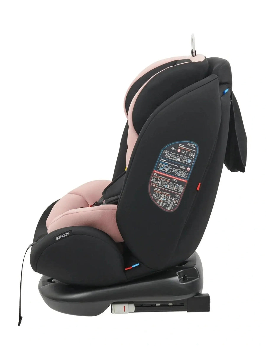 Puggle Lockton ISOFIX 360° Car Seat – Birth to 12 Years | Group 0+/1/2/3 | Rear and Forward Facing Puggle Mama's Joy