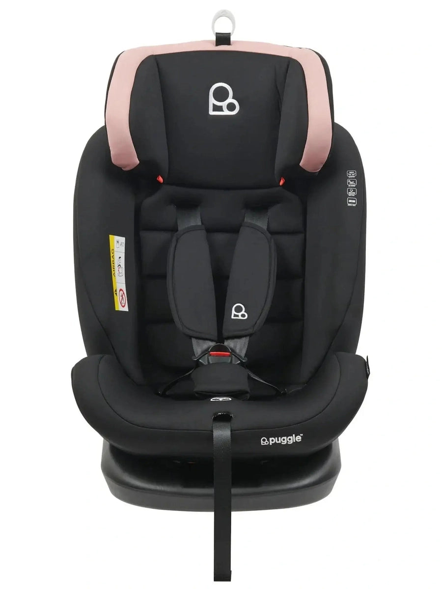 Puggle Lockton ISOFIX 360° Car Seat – Birth to 12 Years | Group 0+/1/2/3 | Rear and Forward Facing Puggle Mama's Joy