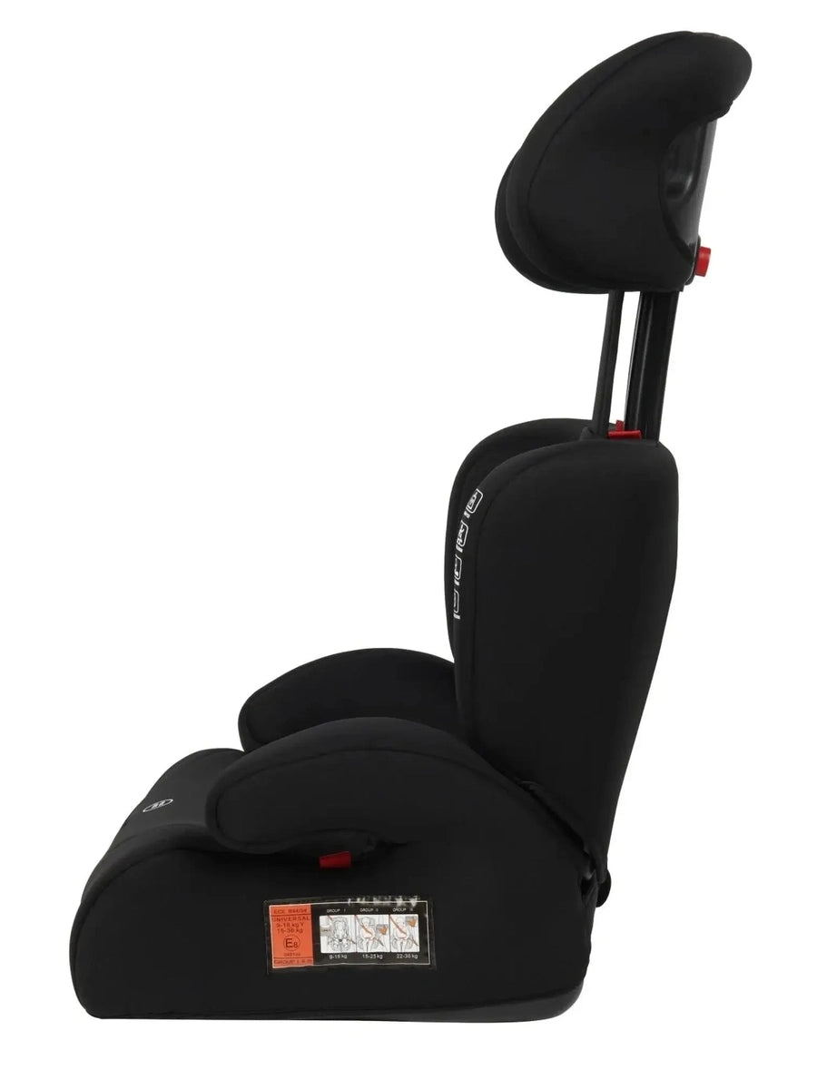 Puggle Maxi Gro Comfort Plus Group 1/2/3 Eco Car Seat - Storm Black Puggle Mama's Joy