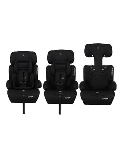 Puggle Maxi Gro Comfort Plus Group 1/2/3 Eco Car Seat - Storm Black Puggle Mama's Joy